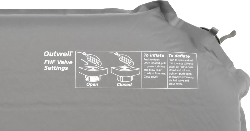 Outwell Sleepin Single 7.5 Zelfopblaasbare Slaapmat - Zwart 6 Outwell Sleepin Single 7.5 Zelfopblaasbare Slaapmat - Zwart - Afbeelding 6