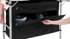 Outwell Magante Campingkeuken - Grijs -Bo-Camp || Intex || Outwell Verkoopwinkel 1068 1900 5709388129598 magante keukentafel feature photo12