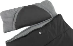 Outwell Contour Slaapzak - Zwart -Bo-Camp || Intex || Outwell Verkoopwinkel 1069 1900 5709388112668 contour midnight black feature photo4