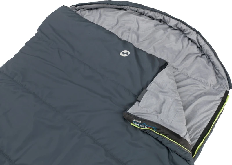 Outwell Campion Lux Double Slaapzak - Grijs 3 Outwell Campion Lux Double Slaapzak - Grijs - Afbeelding 3