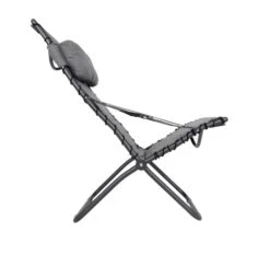 Crespo Tex Comfort AP-262 Loungestoel - Lichtgrijs -Bo-Camp || Intex || Outwell Verkoopwinkel 1148406 04 1 1 1