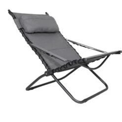 Crespo Tex Comfort AP-262 Loungestoel - Lichtgrijs -Bo-Camp || Intex || Outwell Verkoopwinkel 1148406 07 1