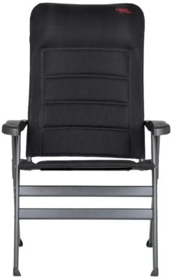 Crespo Air-Deluxe AP-238 Standenstoel - Zwart -Bo-Camp || Intex || Outwell Verkoopwinkel 1149131 07 1 1