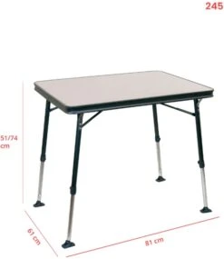 Crespo Campingtafel - AP-245 - 80 X 61 Cm -Bo-Camp || Intex || Outwell Verkoopwinkel 1151330 12 1 1
