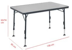Crespo Campingtafel - AP-273 - 130 X 85 Cm -Bo-Camp || Intex || Outwell Verkoopwinkel 1151410 12 1 1