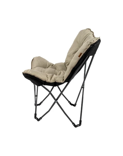Bo-Camp Urban Outdoor Redbridge Vlinderstoel - Beige 4 Bo-Camp Urban Outdoor Redbridge Vlinderstoel - Beige - Afbeelding 4