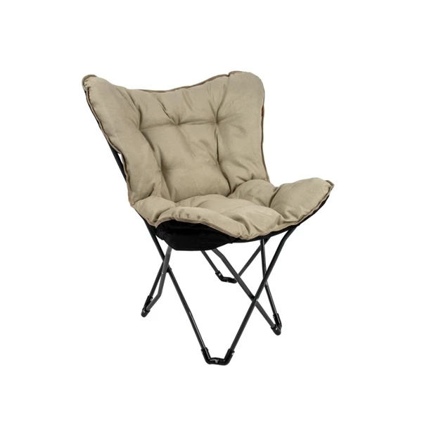 Bo-Camp Urban Outdoor Redbridge Vlinderstoel - Beige 1 Bo-Camp Urban Outdoor Redbridge Vlinderstoel - Beige