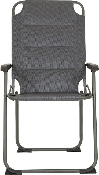 Bo-Camp Copa Rio Comfort XXL Air Klapstoel - Grijs 2 Bo-Camp Copa Rio Comfort XXL Air Klapstoel - Grijs - Afbeelding 2