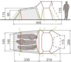 Vaude Chapel L XT Koepeltent - 3 Persoons -Bo-Camp || Intex || Outwell Verkoopwinkel 12823 5 resultaat