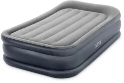 Intex Deluxe Pillow Rest Raised Luchtbed - Eenpersoons - Ingebouwde Elektrische Pomp