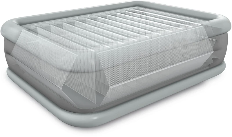 Intex Comfort Plush Extra Hoog Luchtbed - Queensize - Ingebouwde Elektrische Pomp 5 Intex Comfort Plush Extra Hoog Luchtbed - Queensize - Ingebouwde Elektrische Pomp - Afbeelding 5