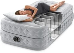 Intex Supreme Air Flow Luchtbed - Eenpersoons - Ingebouwde Elektrische Pomp -Bo-Camp || Intex || Outwell Verkoopwinkel 1320 1900 64488 inuse 2023 300