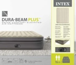 Intex Prime Comfort Luchtbed - Queensize - Ingebouwde Elektrische Pomp -Bo-Camp || Intex || Outwell Verkoopwinkel 1621 1900 64164nd pkg 2023 300