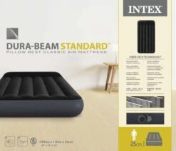 Intex Classic Luchtbed - Eenpersoons - Ingebouwde Elektrische Pomp -Bo-Camp || Intex || Outwell Verkoopwinkel 1628 1900 64146nd pkg 2023 300