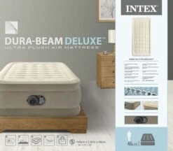 Intex Ultra Plush Luchtbed - Eenpersoons - Ingebouwde Elektrische Pomp -Bo-Camp || Intex || Outwell Verkoopwinkel 1663 1900 64426nd pkg 2023 300