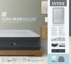 Intex Comfort Plush Hoog Luchtbed - Queensize - Ingebouwde Elektrische Pomp -Bo-Camp || Intex || Outwell Verkoopwinkel 1689 1900 64414nd pkg 2023 300