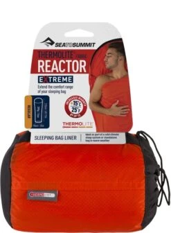 Sea To Summit Reactor Extreme Thermolite Mummymodel Lakenzak - Oranje -Bo-Camp || Intex || Outwell Verkoopwinkel 1900 1429 00974419 04