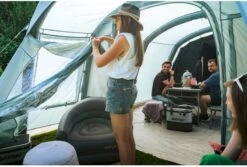 Vango Lismore Air 600XL Opblaasbare Tunneltent - 5 Persoons - Groen -Bo-Camp || Intex || Outwell Verkoopwinkel 1900 1783 lismore air 600xl package 8