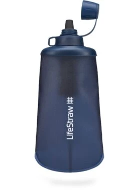 Lifestraw Peak Opvouwbare Waterfilter Fles - 650 Ml - Blauw -Bo-Camp || Intex || Outwell Verkoopwinkel 1900 1900 00104066 03
