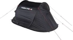 High Peak Vision 2 Pop-up Tent - 2 Persoons - Zwart -Bo-Camp || Intex || Outwell Verkoopwinkel 654 1200 4001690102803.pt04