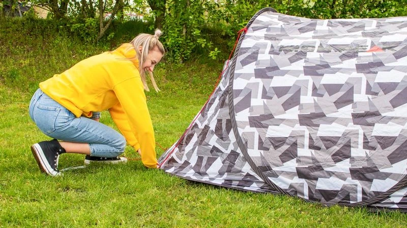 High Peak Vision 2 Pop-up Tent - 2 Persoons - Camouflage 6 High Peak Vision 2 Pop-up Tent - 2 Persoons - Camouflage - Afbeelding 6