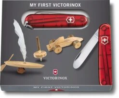 My First Victorinox Kinderzakmes - Rood -Bo-Camp || Intex || Outwell Verkoopwinkel 7611160015358 victorinox my first transparant rood doos resultaat
