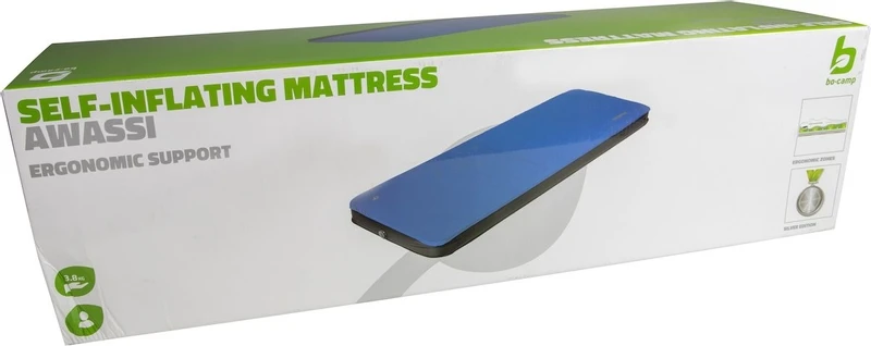Bo-Camp Awassi Silver Zelfopblazende Slaapmat 9 Bo-Camp Awassi Silver Zelfopblazende Slaapmat - Afbeelding 9