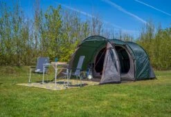 Easy Camp Galaxy 400 Rustic Green Tunneltent - 4 Personen -Bo-Camp || Intex || Outwell Verkoopwinkel 827 1200 camping shoot 45