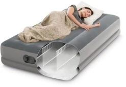 Intex Prestige Mid-Rise Luchtbed - Eenpersoons - Ingebouwde Elektrische Pomp -Bo-Camp || Intex || Outwell Verkoopwinkel 835 1200 intex twin prestige mid rise luchtbed 1 persoons 3