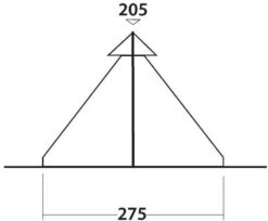 Easy Camp Bolide 400 Tipitent - 4 Personen -Bo-Camp || Intex || Outwell Verkoopwinkel 900 1090 plattegrond bolide 3