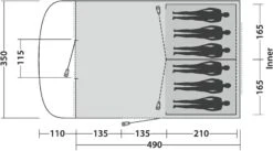 Easy Camp Palmdale 600 Tunneltent - 6 Persoons -Bo-Camp || Intex || Outwell Verkoopwinkel 900 1322 d1c7c481 31f5 427b 8016 677c10476fce 1280x960