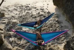 Ticket To The Moon Hangmat 2 Persoons Original Double - Pink/Aqua -Bo-Camp || Intex || Outwell Verkoopwinkel 900 1350 20190608 a28i2096