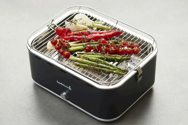 Barbecook Carlo Houtskool Tafelbarbecue - Grijs 5 Barbecook Carlo Houtskool Tafelbarbecue - Grijs - Afbeelding 5