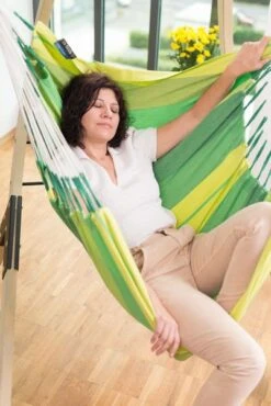 La Siesta Orquídea Hangstoel - Jungle -Bo-Camp || Intex || Outwell Verkoopwinkel 900 601 orc14 4 orqu dea jungle cotton basic hammock chair image 05
