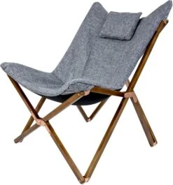 Bo-Camp Urban Outdoor Bloomsbury Vlinderstoel - Grijs - M -Bo-Camp || Intex || Outwell Verkoopwinkel 964 900 1200369 3