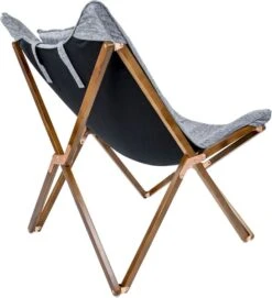 Bo-Camp Urban Outdoor Bloomsbury Vlinderstoel - Grijs - M -Bo-Camp || Intex || Outwell Verkoopwinkel 988 900 1200369 7