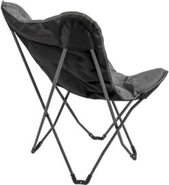 Bo-Camp Urban Outdoor Grainger Vlinderstoel - Antraciet -Bo-Camp || Intex || Outwell Verkoopwinkel bo camp grainger vlinderstoel grijs 10