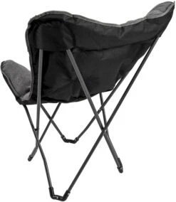 Bo-Camp Urban Outdoor Grainger Vlinderstoel - Antraciet -Bo-Camp || Intex || Outwell Verkoopwinkel bo camp grainger vlinderstoel grijs 14