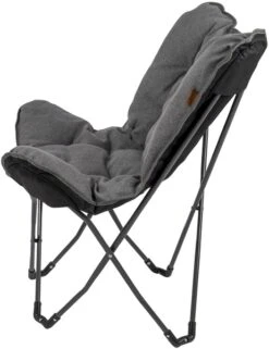Bo-Camp Urban Outdoor Grainger Vlinderstoel - Antraciet -Bo-Camp || Intex || Outwell Verkoopwinkel bo camp grainger vlinderstoel grijs 16