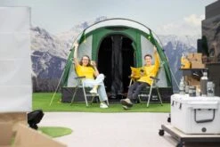 Kampa Brean 4 Tunneltent - 4 Persoons -Bo-Camp || Intex || Outwell Verkoopwinkel breanair4 3 sfeer2