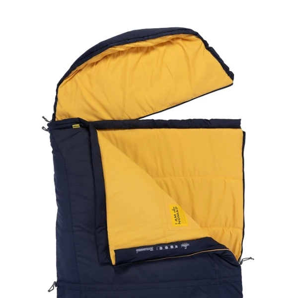 Nomad Triple-S Slaapzak - Blauw - Ritspositie Links 3 Nomad Triple-S Slaapzak - Blauw - Ritspositie Links - Afbeelding 3