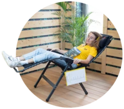 Crespo Air-Deluxe AP-232 Relaxstoel - Zwart -Bo-Camp || Intex || Outwell Verkoopwinkel toppy s testpanel 4